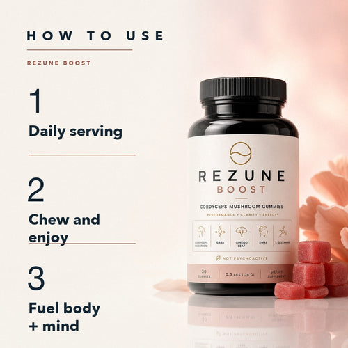 Rezune Boost how to use infographic