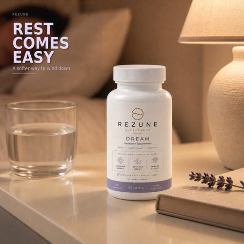 Rest comes easy - Rezune Dream creative lifestyle image
