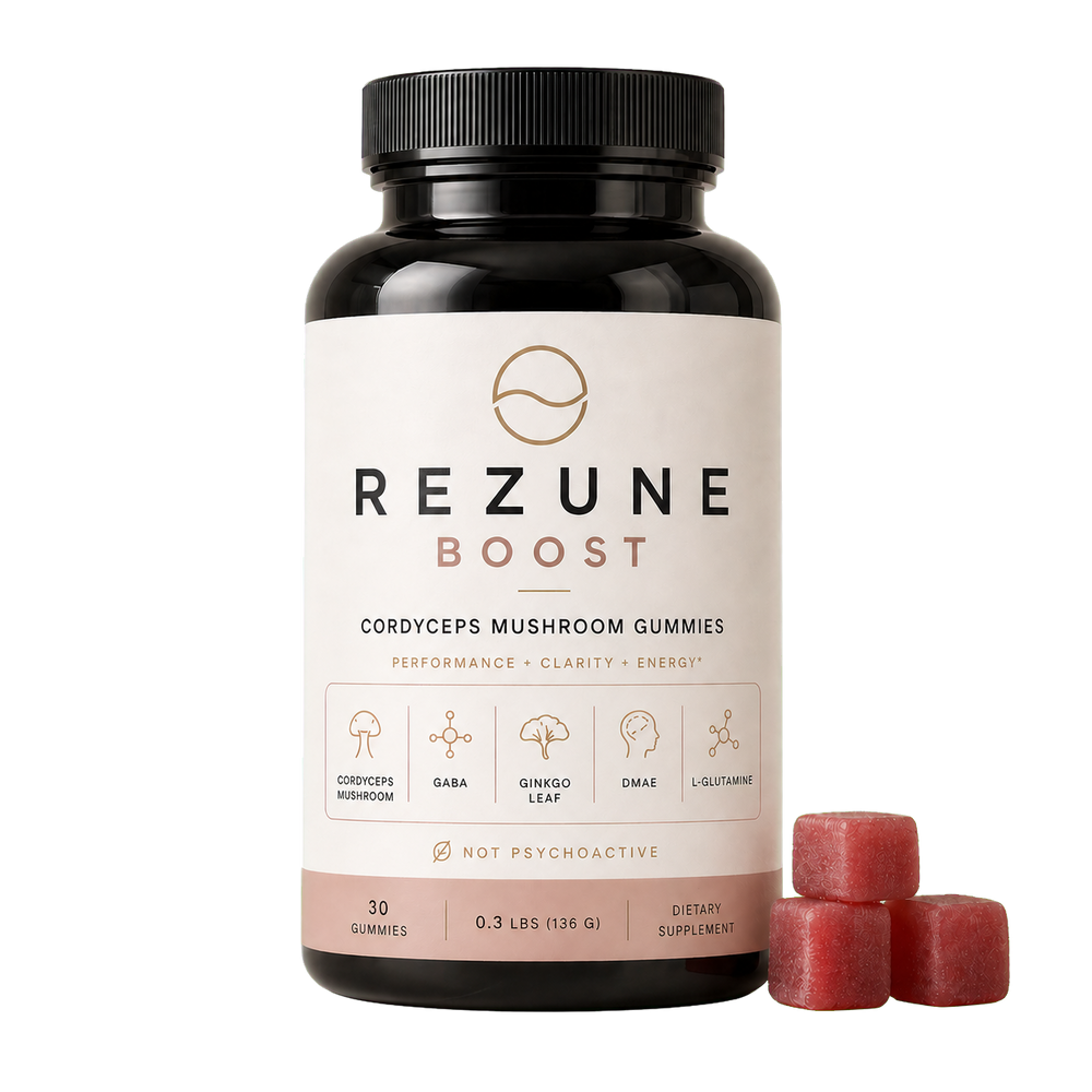 Rezune Boost Cordyceps Mushroom Gummies