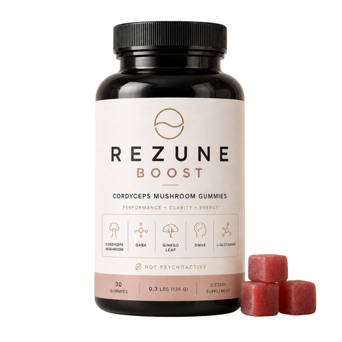 Rezune Boost Cordyceps Mushroom Gummies