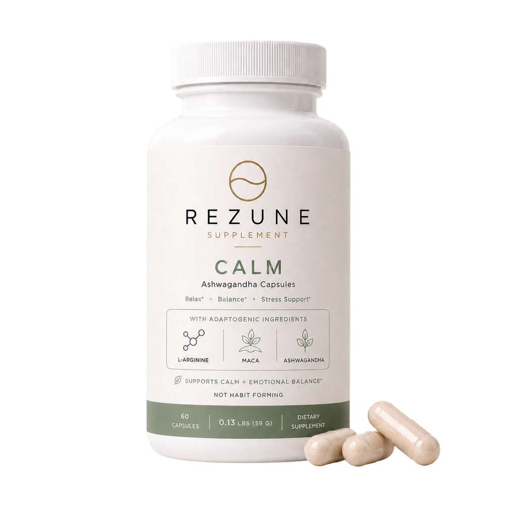 Rezune Calm Ashwagandha Capsules