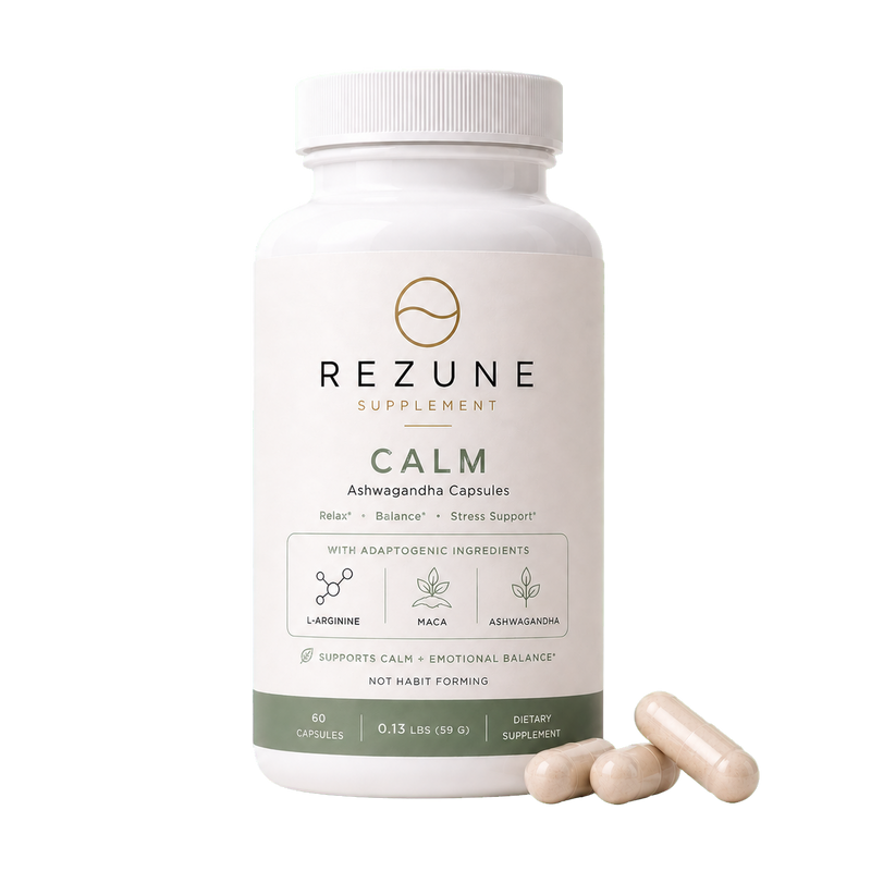 Rezune Calm Ashwagandha Capsules