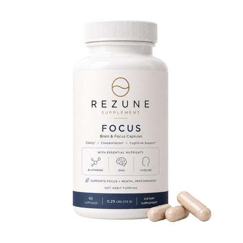 Rezune Focus Brain and Focus Capsules